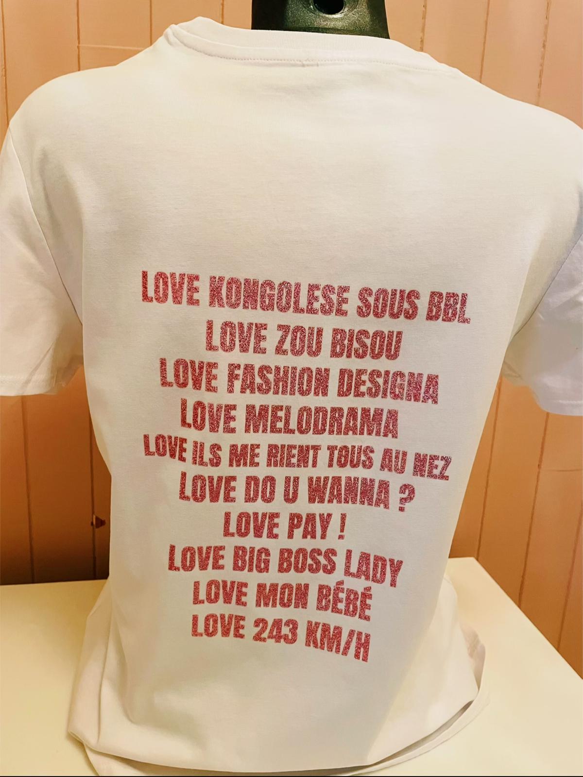 T-shirt LOVE THEODORA